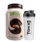 Kit BFW Best Flavour Whey Pote 920g Sabor Cioccolato Amaro Synthesize + Coqueteleira Tokio 600ml