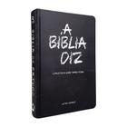 Kit Bíblia de Estudo Diz NAA Giz + Caderno Anotações Bíblicas Aquarela