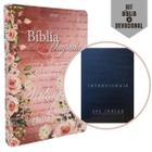 Kit Bíblia NVT Rosa Feminina Virtuosa + Devocional Diário Intencionais - 365 Ideias P/ Virar o Mundo de Cabeça P/ Baixo
