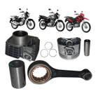 Kit Biela+Kit Cilindro Mahle Metal Leve Honda Cg Fan 125 2009 A 2015