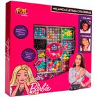Kit Bijuterias Infantil - Barbie - Miçangas Letras Coloridas - Fun Divirta-se
