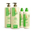 Kit Bio Extratus Cachos 1L Shampoo, Condicionador e 2x Finalizador 500g