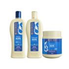 Kit Bio Extratus Neutro - Brilho Natural TRIO 500ml (Shampoo/Condicionador/Banho de Creme)