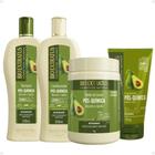 Kit Bio Extratus Pós Quimica Abacate e Jojoba Com 4 1Kg