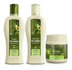 Kit bio extratus shampoo + cond + mascara - pós quimica abacate