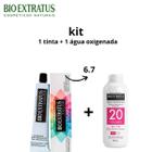 Kit bio extratus tinta 6.7 + água oxigenada 20 volumes