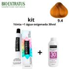 Kit bio extratus tinta 9.4 + água oxigenada 30 volumes