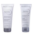 Kit bioderma  creme de limpeza 200ml + sérum clareador 75ml (2 produtos)