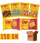 Kit Biscoitos Bauducco Em Sache Todos Sabores Caixa 150 Und