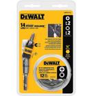 Kit Bits + Adaptador Angular Magnético 14Pçs Dwpvtc14 Dewalt