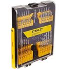 Kit Bits Brocas Soquetes Serra Copo 54 Peças Sta4107 Stanley