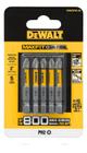 Kit Bits de Impacto 5 cm Ph2 Maxfit 5 Pcs Dewalt DWAF2PH2-5H