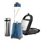 Kit Blender Zoop Sport Inox e Sanduicheira Prime Cadence