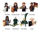 Kit Blocos De Montar Harry Potter Hermione Ron Voldemort - Mega Block Toys