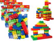 Kit Blocos Monta Monta com 144 Peças Infantil Tamanho Grande - GGB Brinquedos