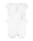 Kit Body Bebê 5 Peças RN Branco Carters ORIGINAL