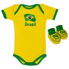 Kit Body + Pantufa para Bebê do Brasil 033a