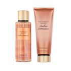 Kit Body Splash + Creme Victoria's Secret Amber Romance Feminino 236ml+250ml