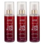 Kit Body Splash Kiss New York Lady In Red Bs01B 200Ml C/3