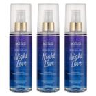 Kit Body Splash Kiss New York Night Love Bs04B 200Ml C/3