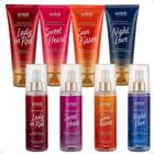 Kit Body Splash + Loção Hidratante Kiss New York Com 8