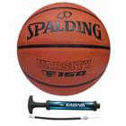 KIT Bola de Basquete Spalding TF 150 Varsity + Bomba de Ar