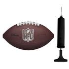 Kit Bola de Futebol Americano Wilson NFL Stride + Bomba de Ar