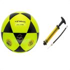 Kit Bola Oficial Poker Futevôlei Altinha Futvolei + Bomba Amarelo