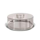 Kit Bolo 2Pçs Prato Inox Com Tampa Boleira Bergen Brinox