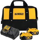 KIT BOLSA 2 BATERIAS 5Ah 20V CARREGADOR DEWALT DCB205C2K-BR