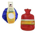 Kit Bolsa De Água Quente 2 L + Bolsa Para Gelo 1,4 L Bioland