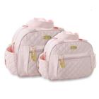 Kit Bolsa E Frasqueira - Petit Rosa Bebê