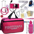 Kit Bolsa Fisioterapia Acadêmico Goniômetro Martelo Buck Fita Antropométrica Completo