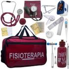 Kit Bolsa Fisioterapia Acadêmico Goniômetro Martelo Buck Fita Antropométrica Completo