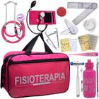 Kit Bolsa Fisioterapia Acadêmico Goniômetro Martelo Buck Fita Antropométrica Estagio