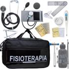 Kit Bolsa Fisioterapia Acadêmico Goniômetro Martelo Buck Fita Antropométrica Estagio