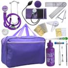 Kit Bolsa Fisioterapia Acadêmico Martelo Buck Goniômetro Fita Imc - Incoterm