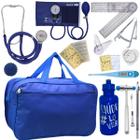 Kit Bolsa Fisioterapia Acadêmico Martelo Buck Goniômetro Fita Imc