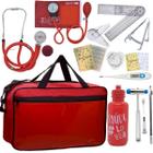 Kit Bolsa Fisioterapia Acadêmico Martelo Buck Goniômetro Fita Imc - Incoterm