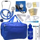 Kit Bolsa Fisioterapia Acadêmico Martelo Buck Goniômetro Fita Imc