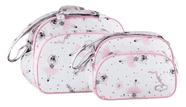 Kit bolsa maternidade lilian baby rosa bailarina