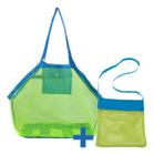 Kit Bolsa Saco Sacola De Brinquedo Camping Praia Grande - Koti