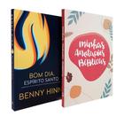 Kit Bom Dia Espírito Santo Benny Hinn + Caderno Anotações Bíblicas Boho