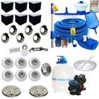 Kit Bomba E Filtro P/ Piscina + Leds 9w Alvenaria Até 113m³ - Sodramar