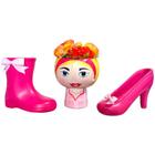 Kit Boneca 3 Peças Menina Bota Sapato com Laco Pink - Decore Casa