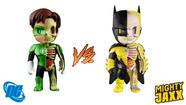 Kit Boneco Lanterna Verde + Batman Lanterna Amarela - XXRay