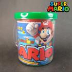 Kit Boneco Luigi Articulado Super Mario 13Cm + Caneca 350Ml - TIKTOYS