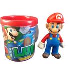 Kit Boneco Mario World Articulado 12Cm + Caneca 350Ml - TIKTOYS