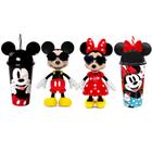 Kit Boneco Mickey Boneca Minnie e 2 Copos Disney Jr. Elka