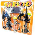 Kit Boneco Naruto 15Cm + 2 Shuriken + 1 Bandana + ... - TIKTOYS